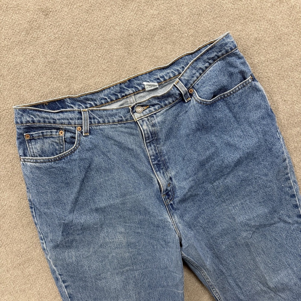Vintage Levis 550 Relaxed Fit Tapered Leg Jeans Woman's 22 W 100% Cotton